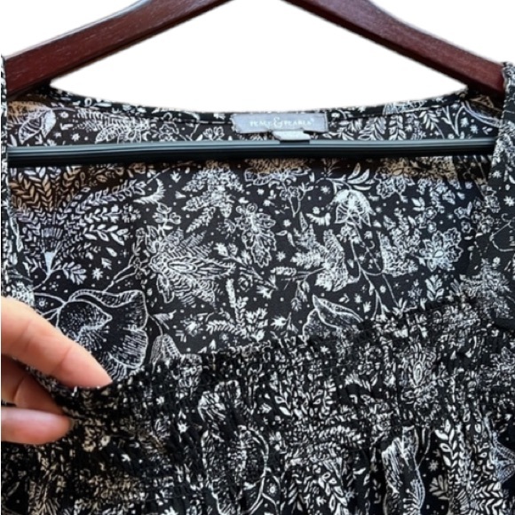 Peace & Pearls Chiffon Super Light / Airy NWT - Picture 11 of 15